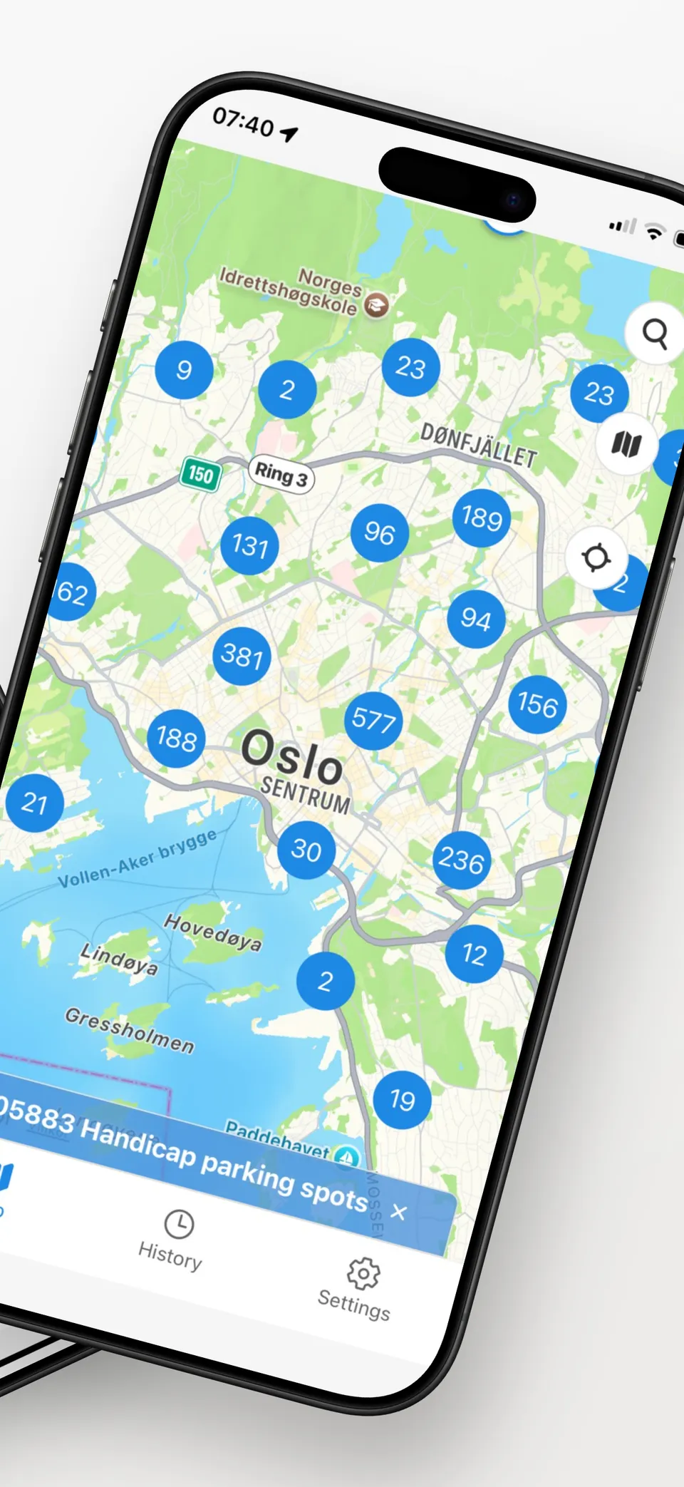 App Screenshot 2 - High Contrast